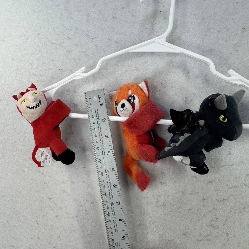 Bullsitoy Disney Cuties Cuff Slap Bracelets‎ Toy Lot of 3 Panda Dragon Creepy